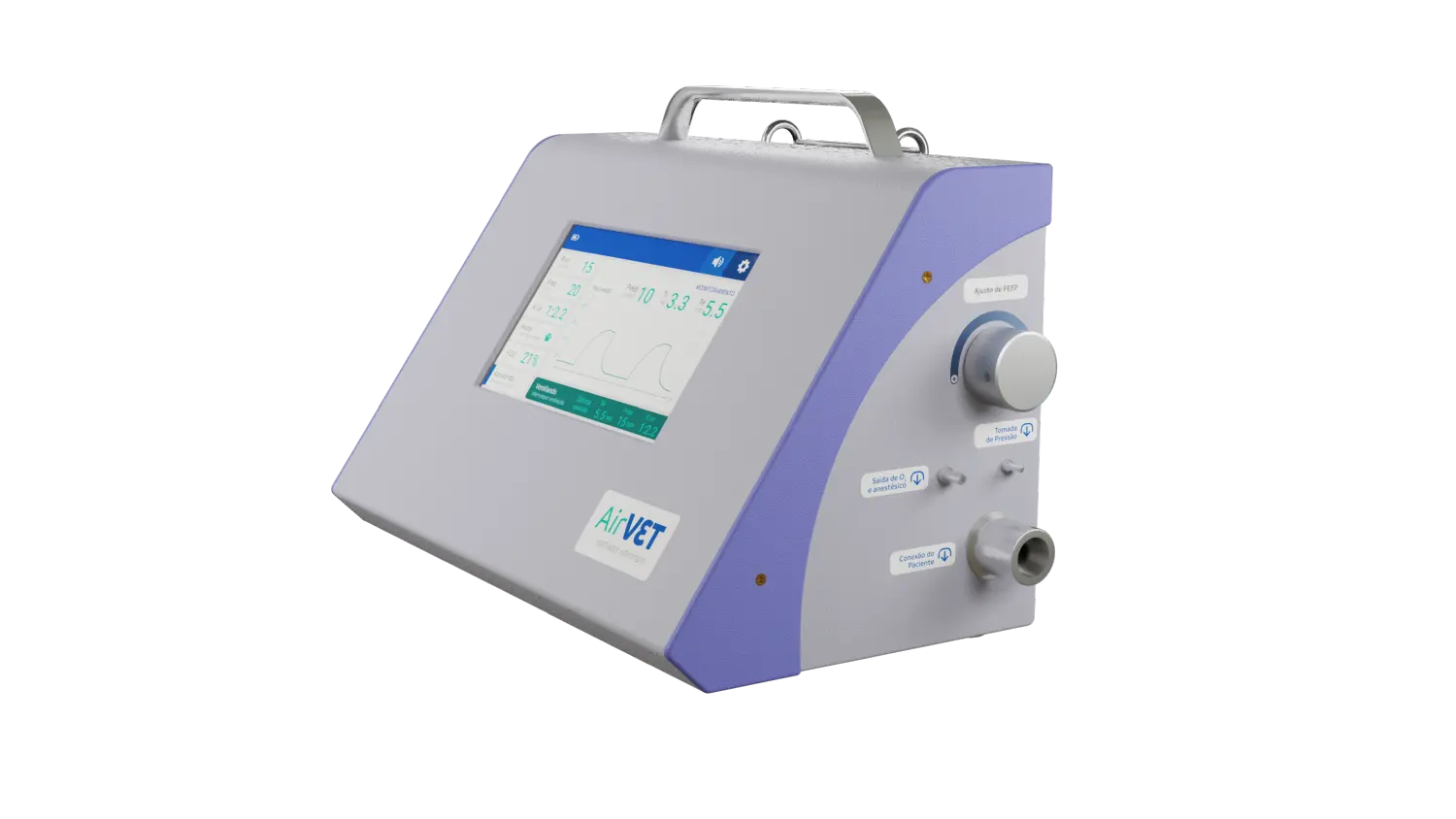 Veterinary ventilator and anesthesia machine - Innovative medical device