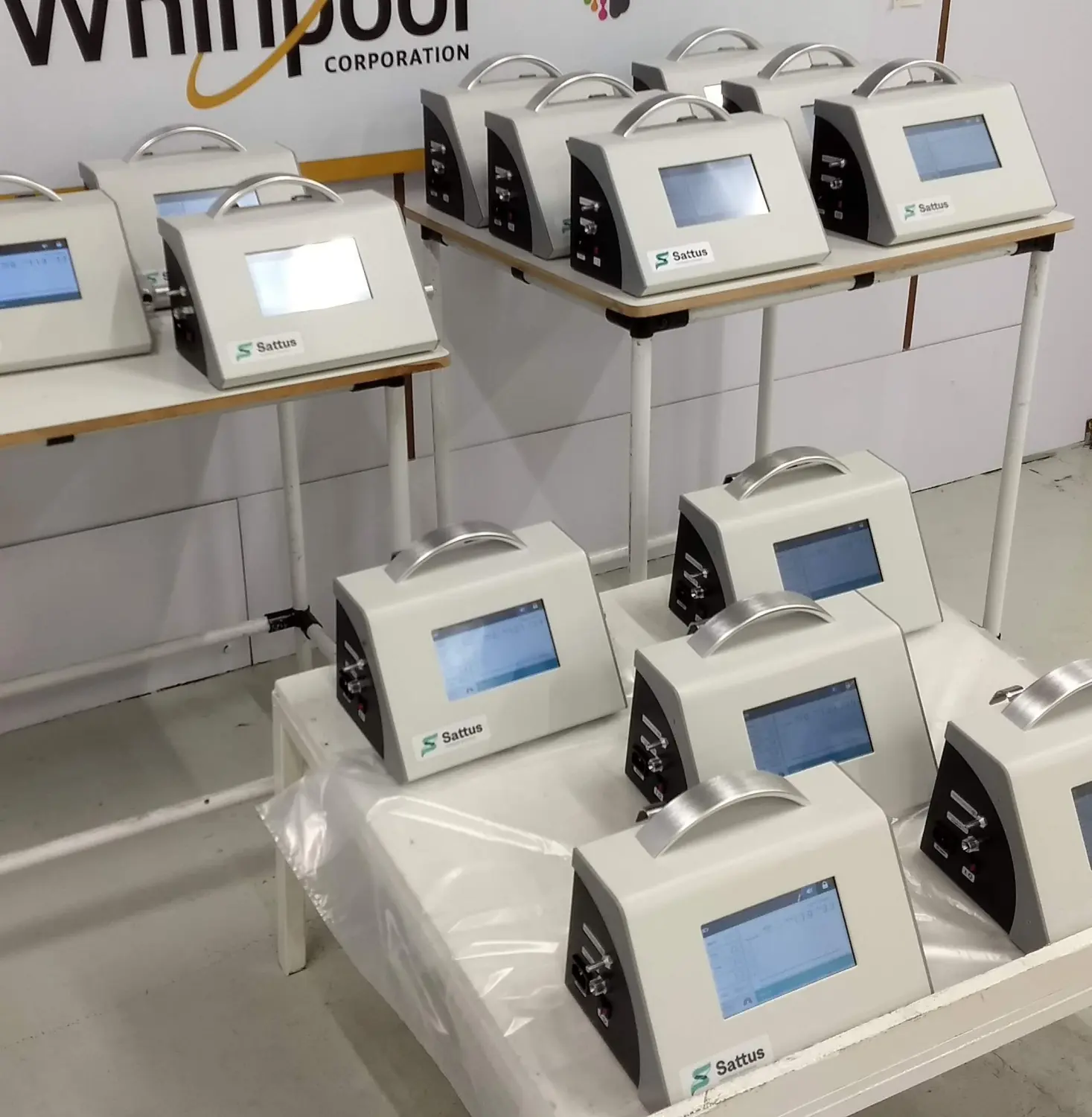 System in use in hospital environment