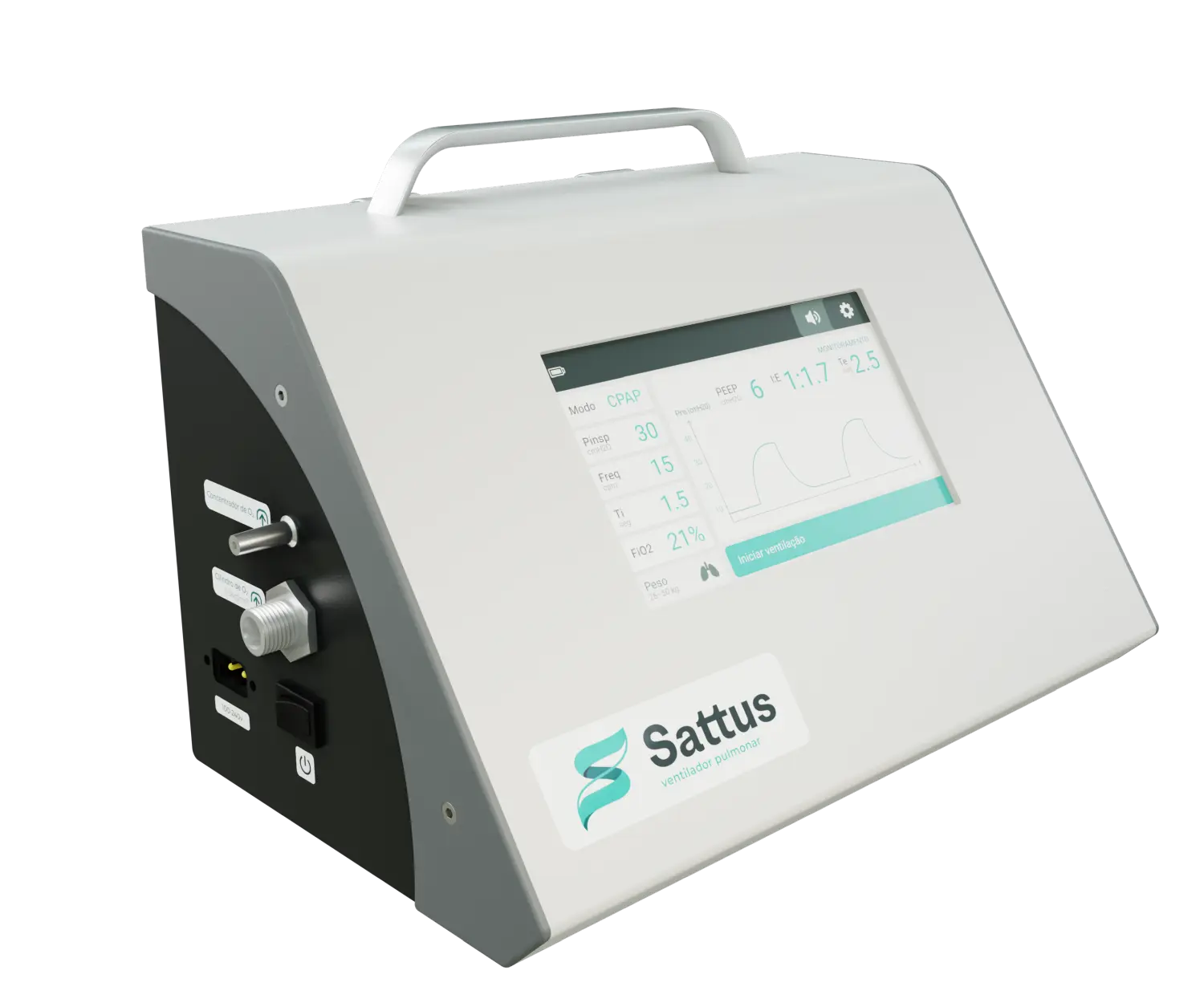 Class II mechanical ventilator - Innovative medical device