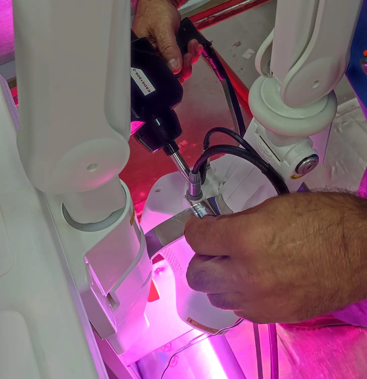 Initial prototype during development