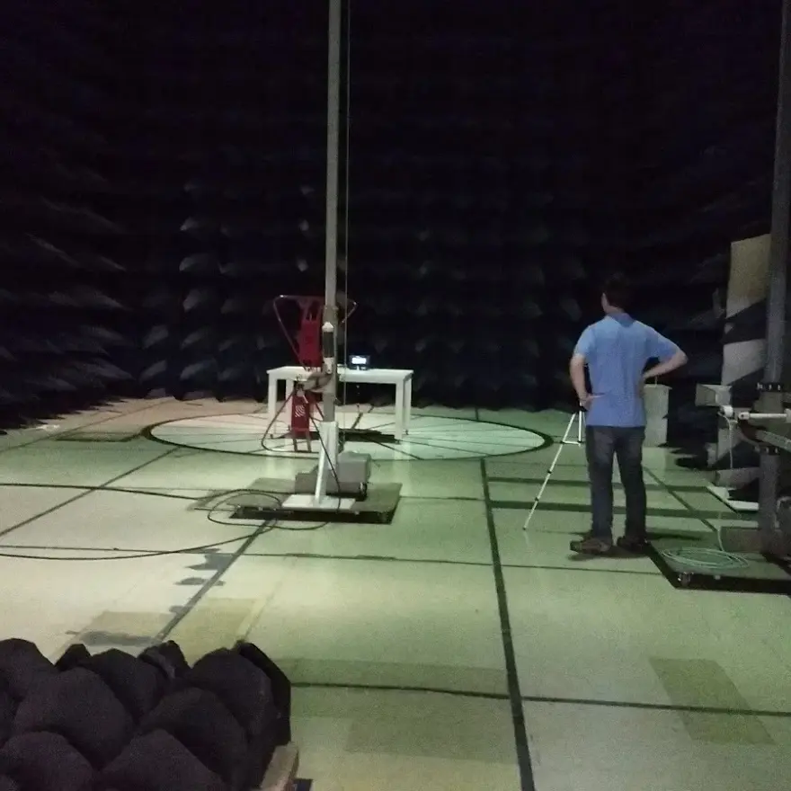 Front view of the respiratory monitoring system